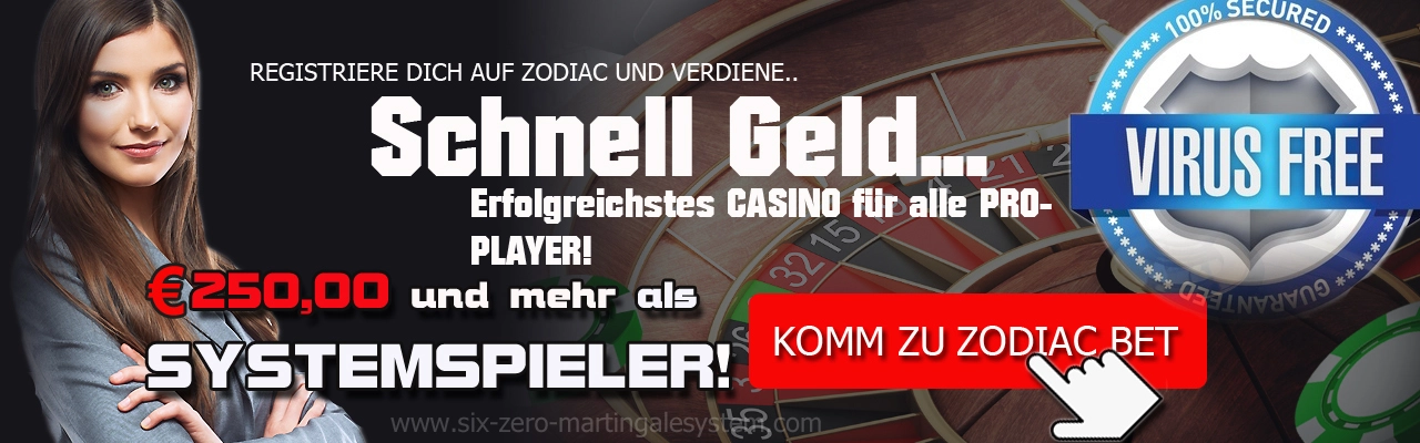 roulette strategie im zodiac bet spielen